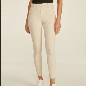 BYLT Basics Women's Slim Track Pants in Light Beige